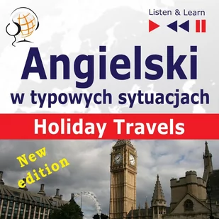 Angielski w typowych sytuacjach. Holiday Travels - Audiobooki do nauki języków - miniaturka - grafika 1
