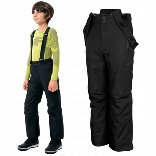 Spodnie Narciarskie 4F dziecięce JSPMN002 146 - Spodnie narciarskie - miniaturka - grafika 1