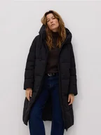 Kurtki damskie - Reserved - Pikowana kurtka z puchem - czarny - miniaturka - grafika 1