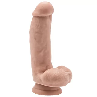 Sztuczne penisy - COCK 6 INCH W/ BALLS FLESH - grafika 1