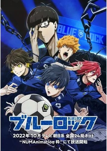 Plakat Anime Manga Blue Lock BLLO_001 A2 (custom)