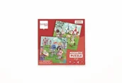 Puzzle - Puzzle magnetyczne 20x2 + książka Rycerze - miniaturka - grafika 1