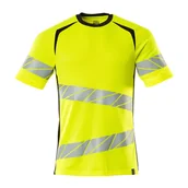 Odzież robocza - T-SHIRT MASCOT ACCELERATE SAFE 19082-771; ŻÓŁTY HI-VIS/CZERŃ - miniaturka - grafika 1
