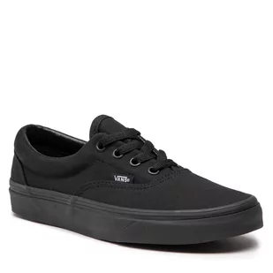 Vans Tenisówki Era VN000QFKBKA Black/Black - Trampki damskie - miniaturka - grafika 1