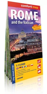 Comfort! map Rzym i Watykan 1:15 000 plan miasta - Atlasy i mapy - miniaturka - grafika 1