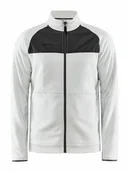 Kurtki męskie - Craft ADV EXPLORE FLEECE MIDLAYER kurtka polarowa męska 3XL | Ash/Granit | szczotkowany polar | z otworem na kciuk | kieszenie zapinane na zamek błyskawiczny | Quick Dry kurtka męska | kurtka polarowa - miniaturka - grafika 1