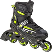 Rolki - Rolki Raven Profession Black/Lime 38-42 Kauczuk - miniaturka - grafika 1