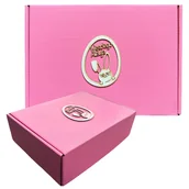 Zestawy upominkowe - Pudełko prezentowe wielkanocne karton na prezent zajączek świąteczne - miniaturka - grafika 1