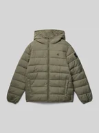 Kurtki i płaszcze dla chłopców - Pikowana kurtka z wyhaftowanym logo - miniaturka - grafika 1