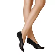 Skarpetki damskie - KUNERT Damskie stopki Sensual Cotton Fsd, czarny, 35-38 EU - miniaturka - grafika 1