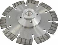 Tarcze do pił - Klingspor TARCZA DIAMENTOWA SEGMENTOWA 125mm x 2,4mm x 22,2mm DT612UT Z ODSADZENIEM/DO PODCINANIA - miniaturka - grafika 1