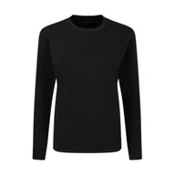 Bluzy sportowe damskie - Damska Bluza Z Okrągłym Wycięciem Pod Szyją - miniaturka - grafika 1