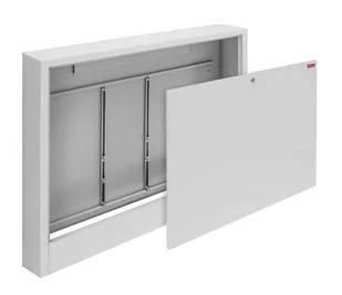 Natynkowa szafka Onnline 780x660x140 do zamontowania rozdzielaczy bez i z układem mieszającym 13/7 zamykana na monetę - Akcesoria grzewcze - miniaturka - grafika 1