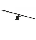 Meble łazienkowe - CAPRI LAMPA LED ALA 2 BLACK 60CM / LED lamp - miniaturka - grafika 1