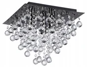 Lampy sufitowe - Lancaster crystal plafon 3 pł.czarny 627803-29 - miniaturka - grafika 1