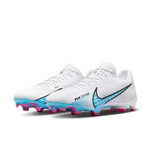 Nike Zoom Vapor 15 Academy Fg/Mg męskie buty piłkarskie, White Baltic Blue Hot Punch Co, 44.5 eu - Piłka nożna - miniaturka - grafika 1