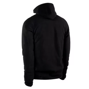 M-Tac - Bluza męska Lite Microfleece Hoodie - Czarna - 20026002 - Odzież taktyczna i umundurowanie - miniaturka - grafika 4