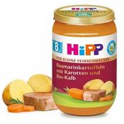 Dania dla dzieci - HiPP, cielęcina w rozmarynowych ziemniaczkach, 220 g - miniaturka - grafika 1