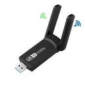Karty sieciowe - Dwuzakresowa Adapter WiFi na USB 3.0 AC 1200Mbps - miniaturka - grafika 1