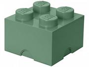 Pojemniki na zabawki - Lego Pojemnik 4 piaskowa zieleń 40031747 - miniaturka - grafika 1