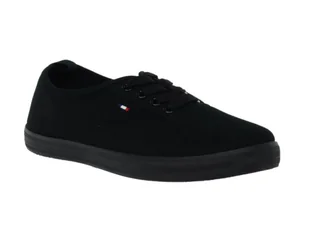Tenisówki damskie News 24TX02-6717 czarny - Trampki damskie - miniaturka - grafika 1