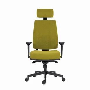 Fotel biurowy, krzesło biurowe Powerton Ergonomiczny fotel biurowy Jana, Zielony - Fotele i krzesła biurowe - miniaturka - grafika 1