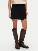 Spodenki damskie - Vero Moda Spódnico-szorty Melina 10332054 Czarny Loose Fit - miniaturka - grafika 1