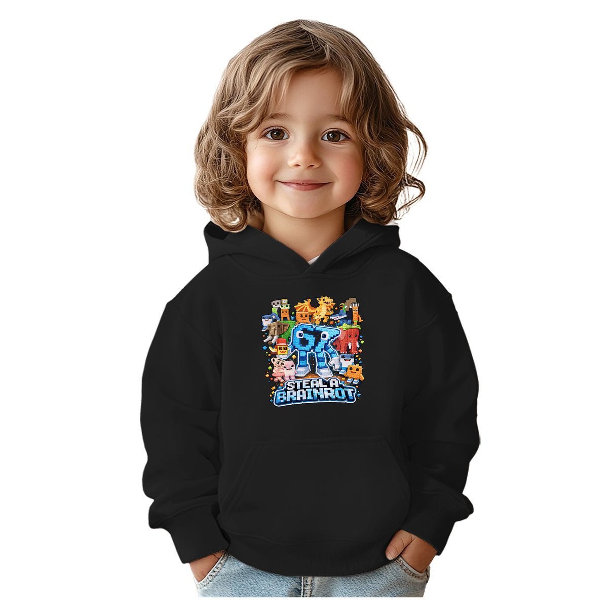 BLUZA DZIECIĘCA 67 SIX SEVEN VIRAL BRAINROT 104 CHŁOPIĘCA DZIEWCZĘCA