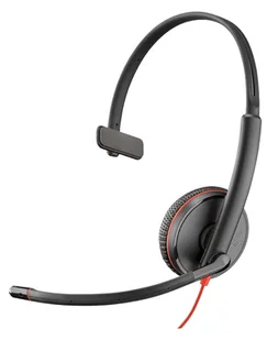 POLY Blackwire 3215 Czarny - Słuchawki - miniaturka - grafika 1