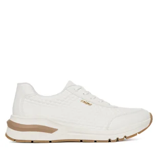 Sneakersy Rieker M6608-80 Biały - Sneakersy damskie - miniaturka - grafika 1