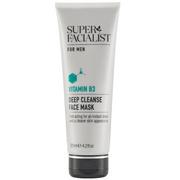 Maseczki do twarzy - Super Facialist Super Facialist Oczyszczanie For Men Deep Cleanse Face Mask 125 ml - miniaturka - grafika 1