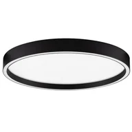 Lampy sufitowe - Plafon okrągły do salonu TOCACHE LE44873 LED 38W 2700-3000K czarny - miniaturka - grafika 1