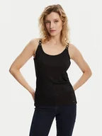 Koszulki i topy damskie - Morgan Top 251-DIDOA Czarny Slim Fit - miniaturka - grafika 1