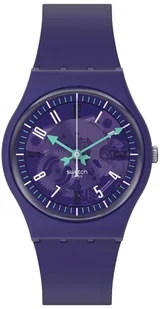 Zegarek Zegarek Swatch SO28V102 PHOTONIC PURPLE - - Zegarki damskie - miniaturka - grafika 1