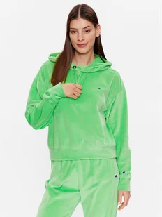 Champion Bluza 116256 Zielony Regular Fit - Bluzy damskie - miniaturka - grafika 1
