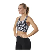 Biustonosze - Nike Damski biustonosz Swoosh Icon Clash Sp21 czarny/biały XL - miniaturka - grafika 1