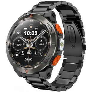 Zegarek Smartwatch Męski Enter EX.500.SG.241.14 czarny - Smartwatch - miniaturka - grafika 1