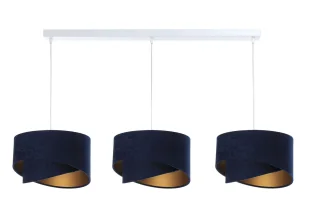 Granatowa lampa wisząca nad stół glamour - S510 F9-H07 - Lampy stojące Granatowa lampa wisząca nad stół glamour - S510 F9-H07 - Lampy stojące - miniaturka - grafika 1