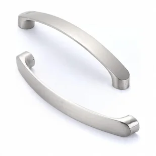 Uchwyt Do Mebli Srebrny Łuk 128mm - Meble modułowe i akcesoria - miniaturka - grafika 1