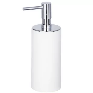 Wenko Elegancki dozownik do mydła Ida kolor biały 140 ml wykonany z polyresinu wymiary 6x17.5x7.5 cm marka B07C58KK22 - Mydelniczki i dozowniki mydła - miniaturka - grafika 2