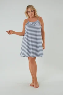 Bari koszula damska wąskie ramiączko - Italian Fashion - Piżamy damskie - miniaturka - grafika 1