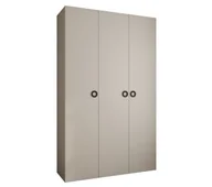 Szafy - Szafa trzydrzwiowa Como 1 150 gł.40 kaszmir+czarny - miniaturka - grafika 1