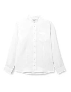 Koszule męskie - bugatti Męska koszula 9550-38540, biała-10, regularna, biały-10, M - grafika 1