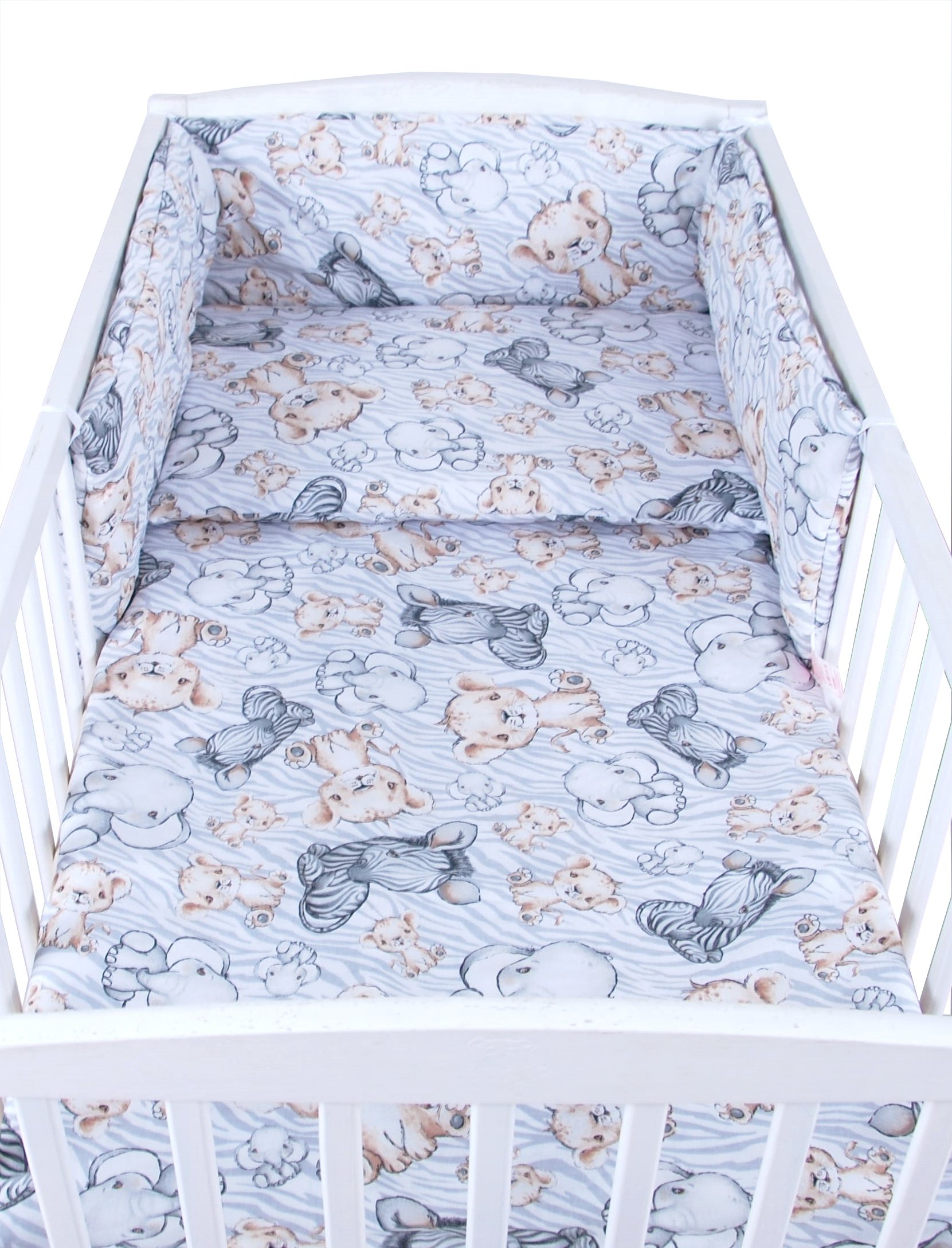 BabyLux Pościel Do Łóżeczka 140x70 Dziecięca Niemowlęca 135X100 cm 4EL N137