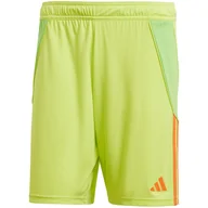 Spodenki męskie - Spodenki męskie adidas Tiro 24 żółte IT2415 S - miniaturka - grafika 1