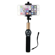 Selfie stick - WG Kijek do selfie z Bluetooth Złoty - miniaturka - grafika 1
