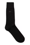 Skarpetki męskie - BOSS George RS Dots MC skarpety średniej wysokości z merceryzowanej mieszanki bawełny, New - Black1, 45-46 EU - miniaturka - grafika 1