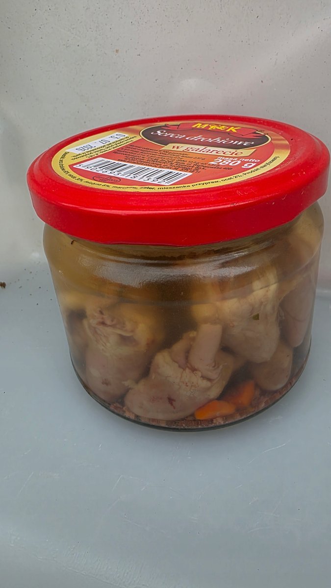 Serca drobiowe w galarecie 280g MK