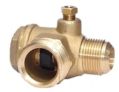 Akcesoria pneumatyczne - TEKMA Zawór Zwrotny 1/2"-1/2" Poziomy - miniaturka - grafika 1