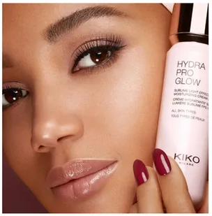 KIKO MILANO Hydra Pro Glow nawilżająco-rozświetlający krem z kwasem hialuronowym SPF10 50ml - Kremy do twarzy - miniaturka - grafika 3